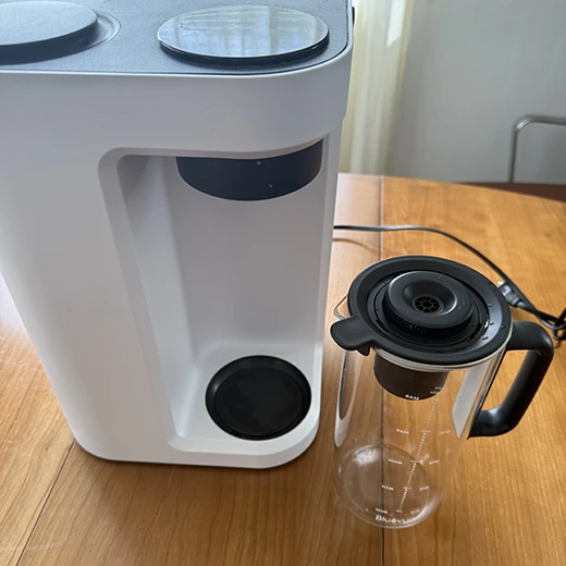 Bluevua Lite RO water filter glass carafe pitcher